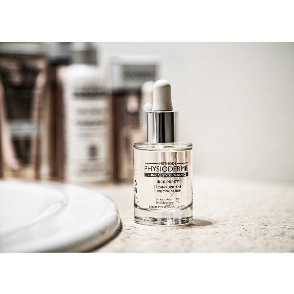 Ảnh Serum Giảm Mụn Organic High Purity Bio-Serum chứa BHA và Zinc Physiodermie 3