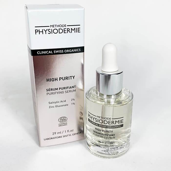 Ảnh Serum Giảm Mụn Organic High Purity Bio-Serum chứa BHA và Zinc Physiodermie 2