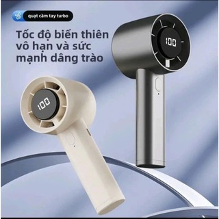 Quạt cầm tay mini tốc độ gió mạnh siêu mát, nhỏ gọn tiện lợi, thiết kế nhỏ nhẹ, dễ dàng cầm nắm