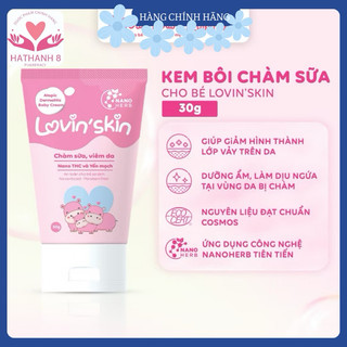 Kem Viêm Da, Chàm Sữa Cho Bé LOVIN'SKIN 30g Hỗ Trợ Dịu Ngứa, Giảm Bong Tróc, Dưỡng Ẩm Da