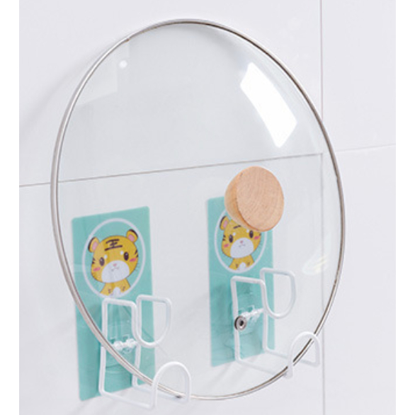 [GIÁ SIÊU RẺ] - Móc treo thau chậu siêu tiện lơi- Hình hoạt hình inox– Không Khoan – Chịu Lực Tốt – Tiện Gọn Nhà Tắm