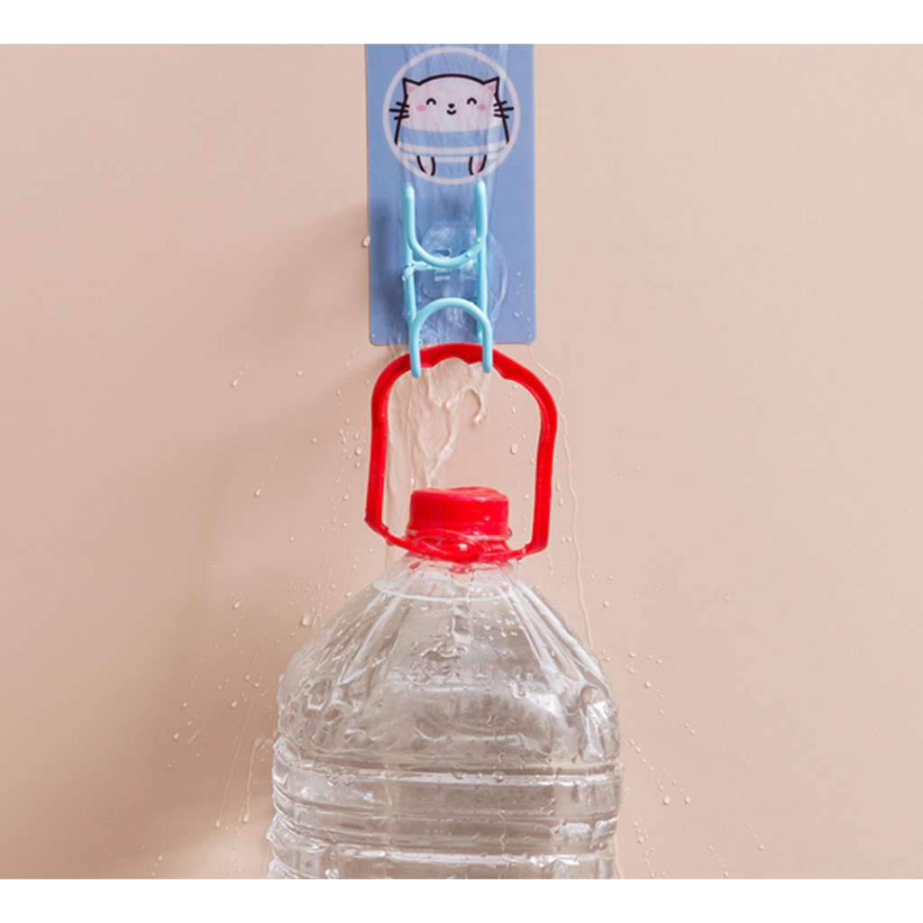 [GIÁ SIÊU RẺ] - Móc treo thau chậu siêu tiện lơi- Hình hoạt hình inox– Không Khoan – Chịu Lực Tốt – Tiện Gọn Nhà Tắm