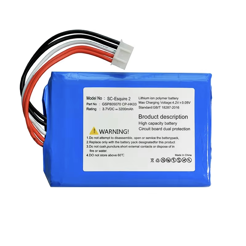 Batteria 3500mAh TECHTEK Per Harman/Kardon Esquire 2: Sostituisce CP-HK03, GSP805070, Li-Polymer