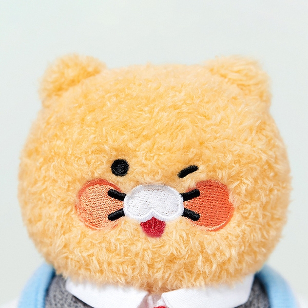 Ảnh Móc khóa gấu bông Choonsik học sinh - Kakao Friends Chính Hãng 3