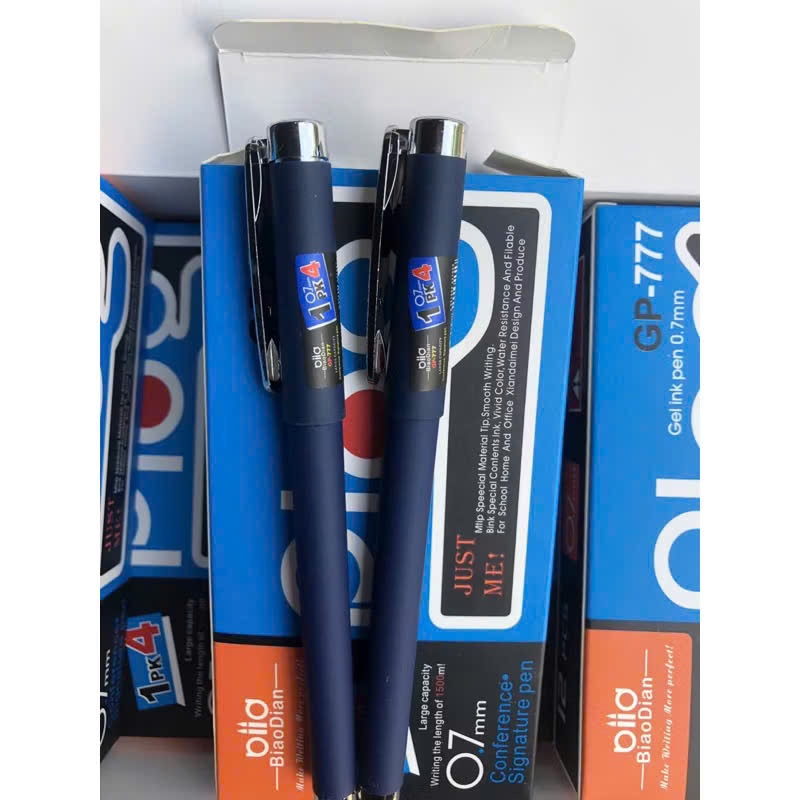Hộp 12 chiếc Bút Bi Gel nước ngòi 0.7mm GP-777