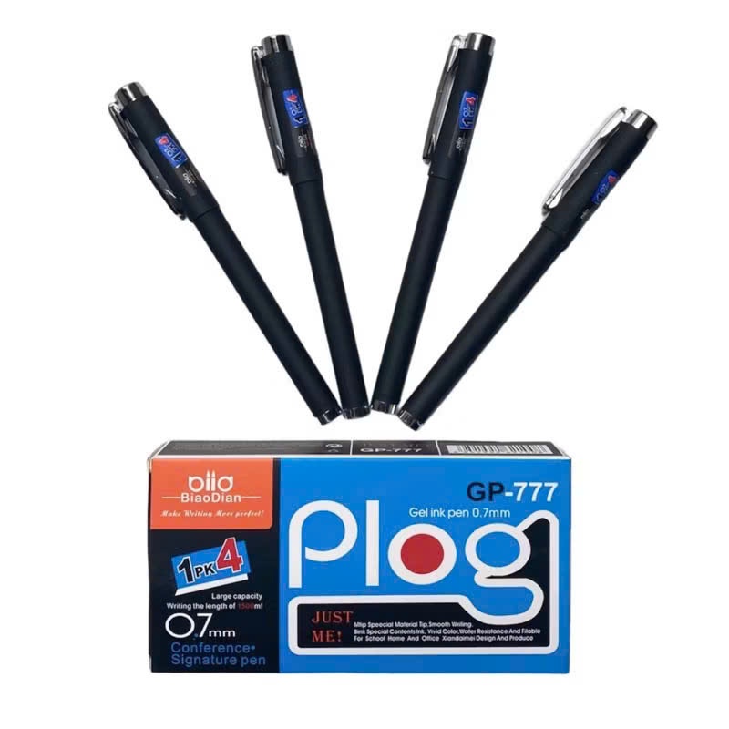 Hộp 12 chiếc Bút Bi Gel nước ngòi 0.7mm GP-777