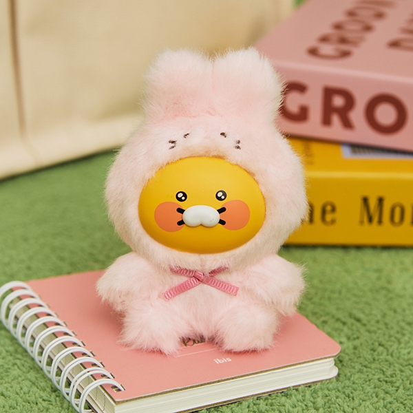 Ảnh Móc khóa thú bông Choonsik FRIENDZOO Kakao Friends chính hãng | Thỏ, Gà con, Hamster mini dễ thương 3