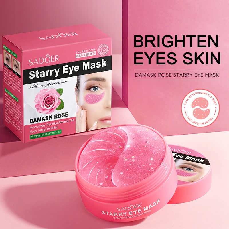 Ảnh Mặt nạ mắt SADOER STARRY EYE chiết xuất hoa hồng làm giảm quầng thâm mắt 1