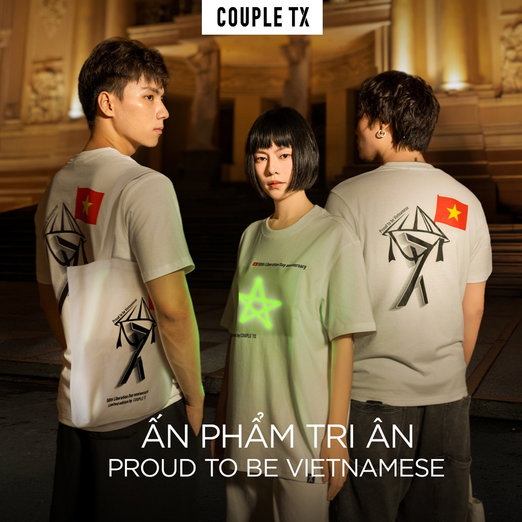 Ảnh Áo Thun Couple TX Tự Hào Việt Nam Limited Edition Form Unisex MTS 1429 4
