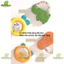 Bộ Đồ Chơi Vali Gặm Nướu BỐ KHỦNG LONG Xúc Xắc Lục Lạc 10 Chi Tiết Cao Cấp Cho Bé Có Thể Tiệt Trùng Có Hộp Đựng