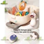 Bộ Đồ Chơi Vali Gặm Nướu BỐ KHỦNG LONG Xúc Xắc Lục Lạc 10 Chi Tiết Cao Cấp Cho Bé Có Thể Tiệt Trùng Có Hộp Đựng