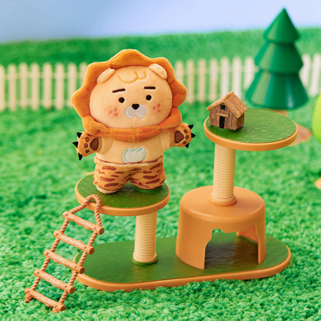 Ảnh Móc khóa FRIENDZOO sở thú mini dễ thương | Choonsik, Apeach, Tube, Ryan | Quà tặng đáng yêu - Kakao Friends Chính Hãng 2