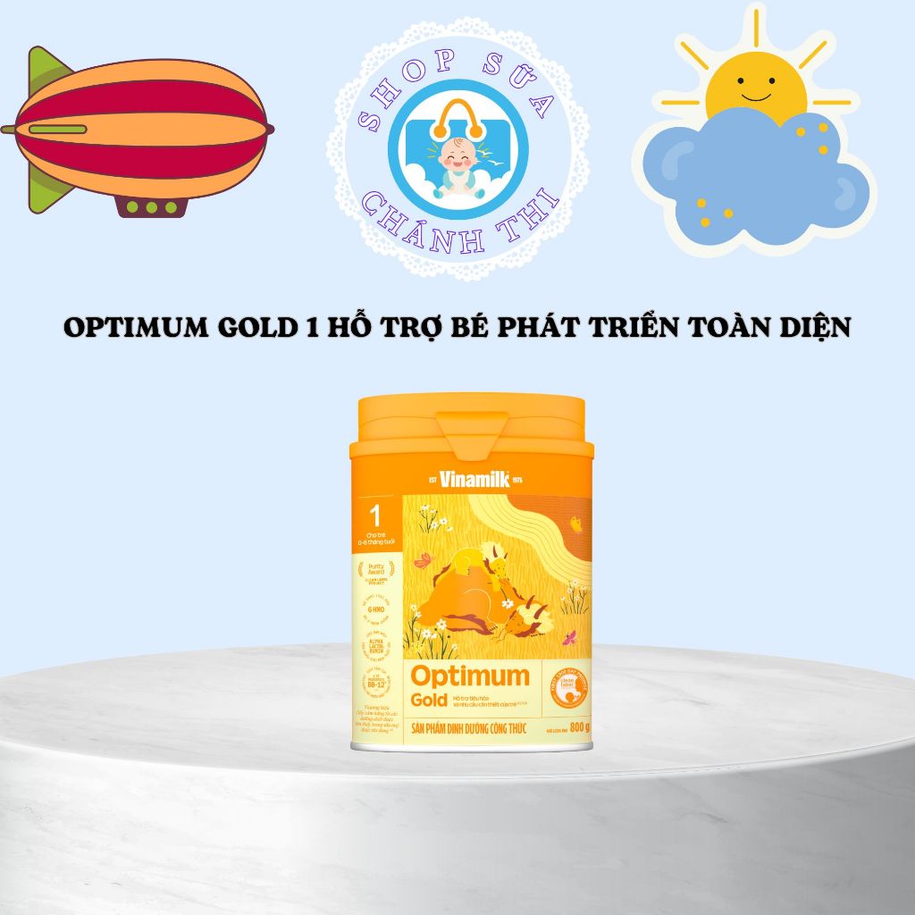 Sữa Bột Optimum Gold 1, Sữa Optimum Gold Hỗ Trợ Tăng Đề Kháng Và Phát ...