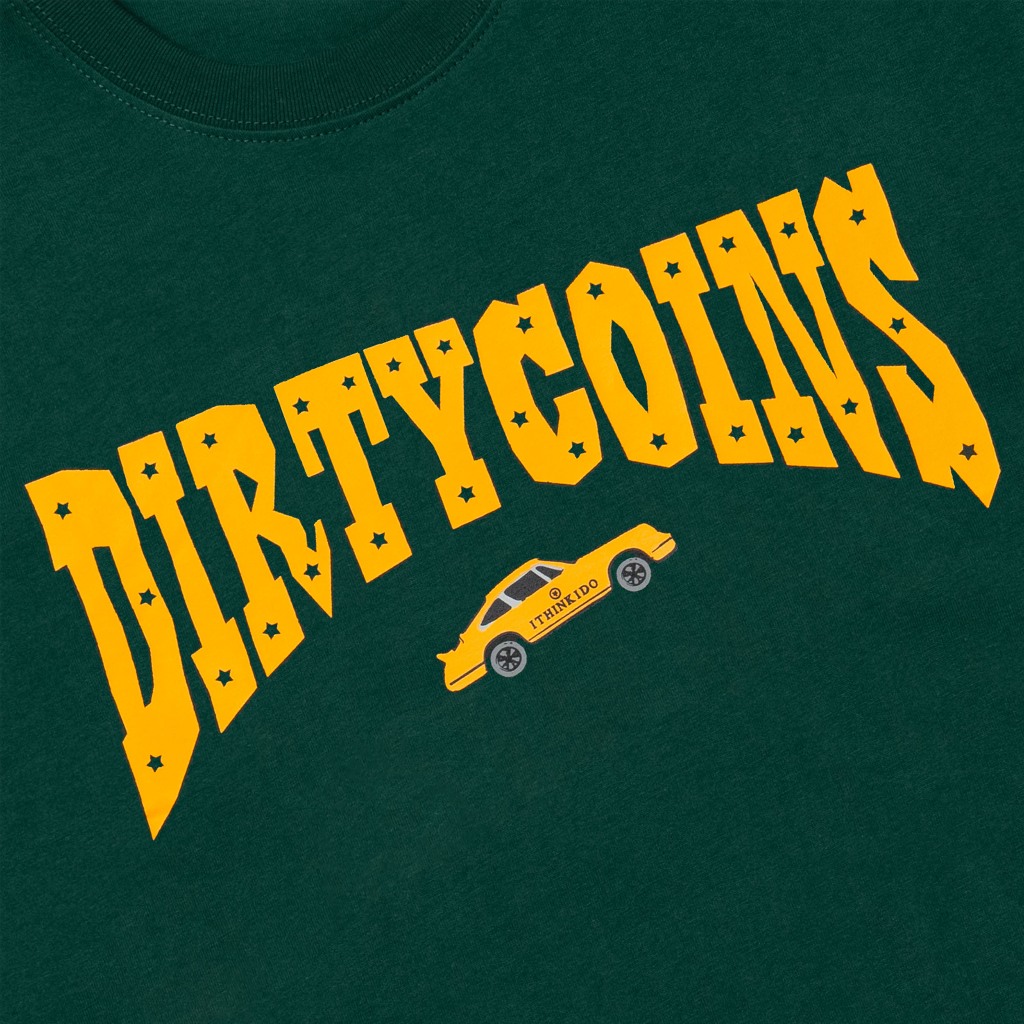 Ảnh Áo thun Dirtycoins Western Logo Print Green 2