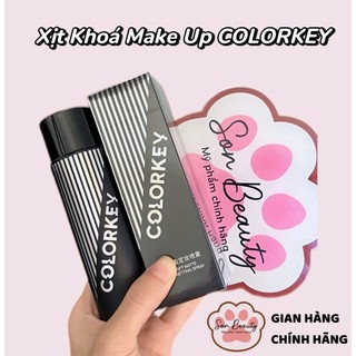 [COLORKEY] Xịt Khóa nền Trang Điểm COLORKEY Dưỡng Ẩm Kiềm Dầu Chống Thấm Nước Lâu Trôi 100ml