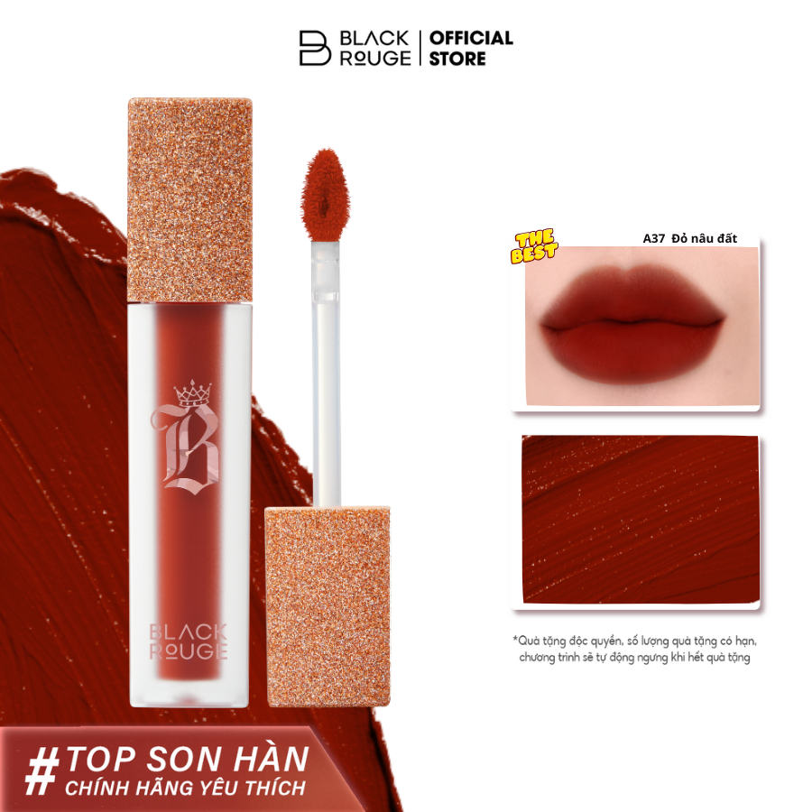 Ảnh Son Kem Black Rouge Air Fit Velvet Tint Ver 5 36,8 g 2