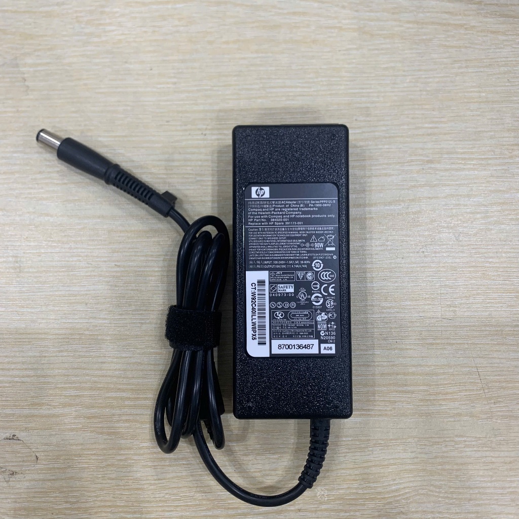 Sạc Laptop HP Probook elitebook 90w 19V 4.74A cho 4530S 8460P 8470P 8560P 8760P 9470M 9480 8470W 8540W Zin NEW 100%
