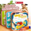 Đồ Chơi Sách Tô Màu Nước Ma Thuật BỐ KHỦNG LONG Tự Xóa 2in1 Kèm Bóc Dán Nhiều Chủ Đề Đồ Chơi Tranh Tô Màu Nước Cho Bé