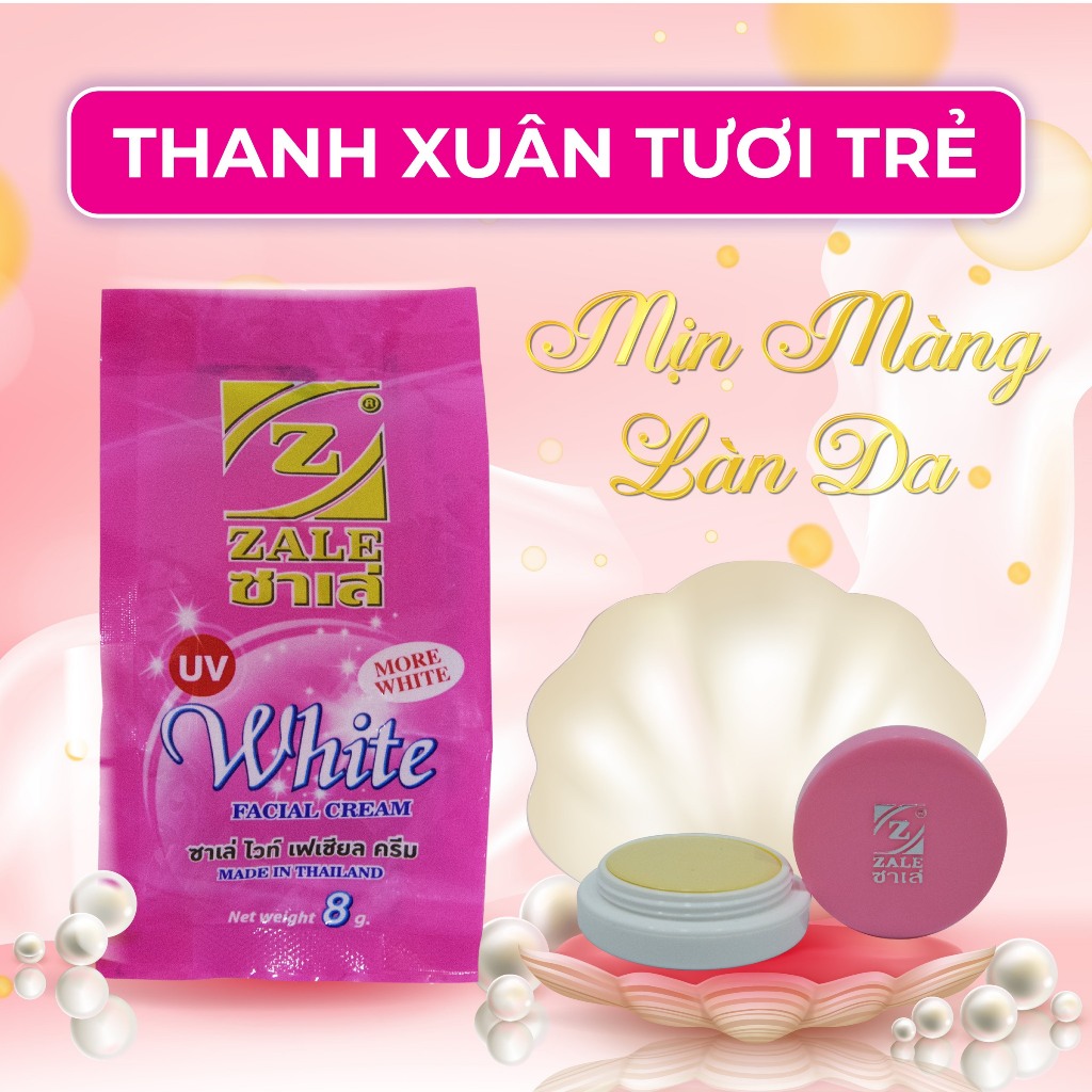 Kem dưỡng sáng da mờ nám, giảm mụn nén [ZALE THÁI] ĐỎ nhân sâm - Combo 5 hũ