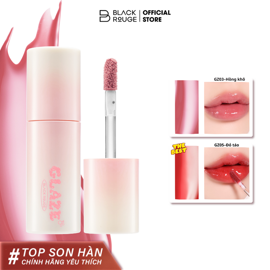 Ảnh Son Bóng Black Rouge Chewy Lip Glaze 32.8g 1