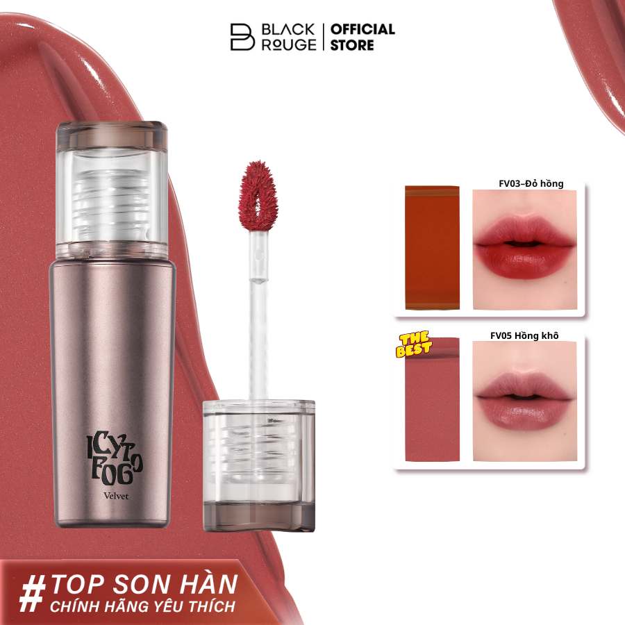 Ảnh Son Kem Black Rouge Icy To Fog Velvet Tint 39.6g 2