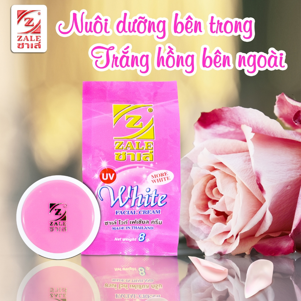 Kem dưỡng trắng da nén [ZALE THÁI] HỒNG ngọc trai - Combo 10 hũ