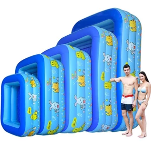 Bể Bơi, Phao Bơi Bốn Mùa 3 Tầng 1m2/1m3/1m5/1m8/2m1 - Tặng Kèm Miếng Vá FREESHIPPP