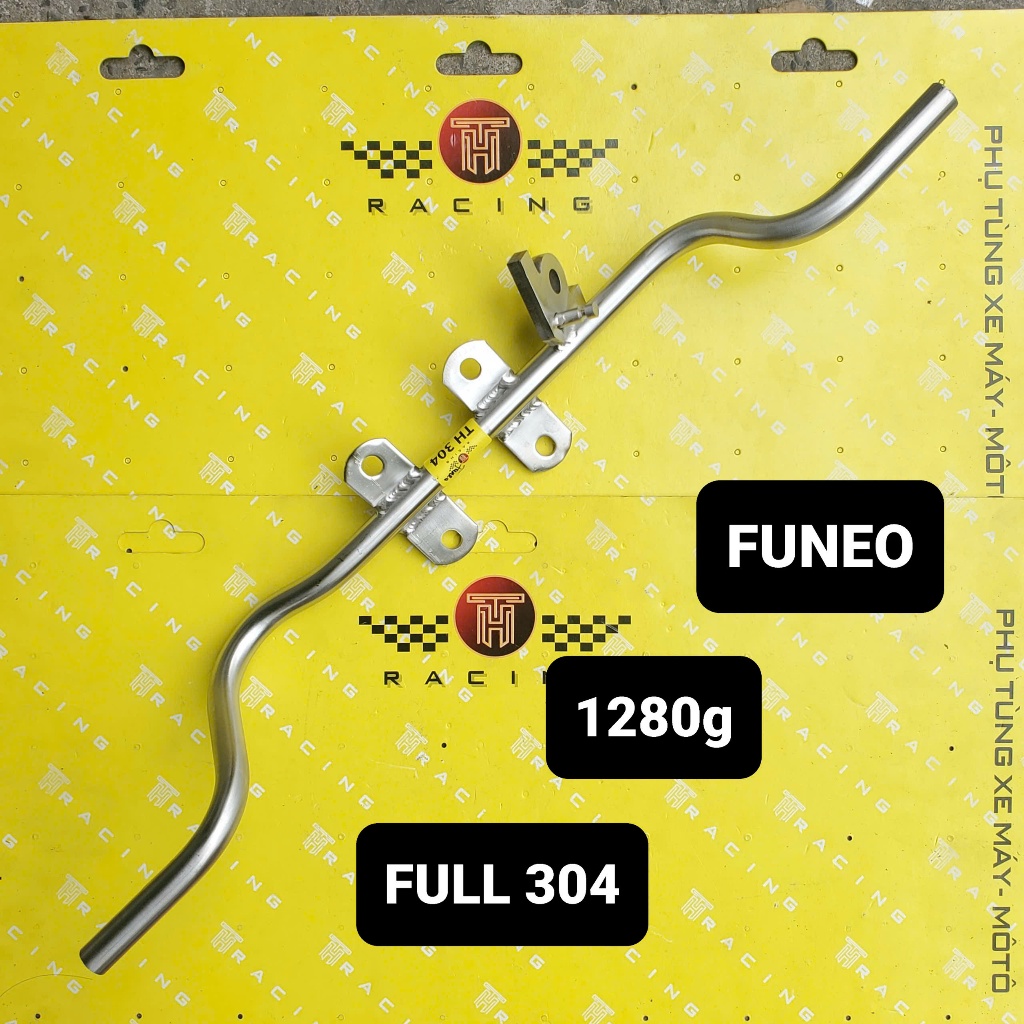 Gác máy full INOX 304 gắn Wave, Dream, Ex, Sirius, Fuled, Wave 110, Funeo...
