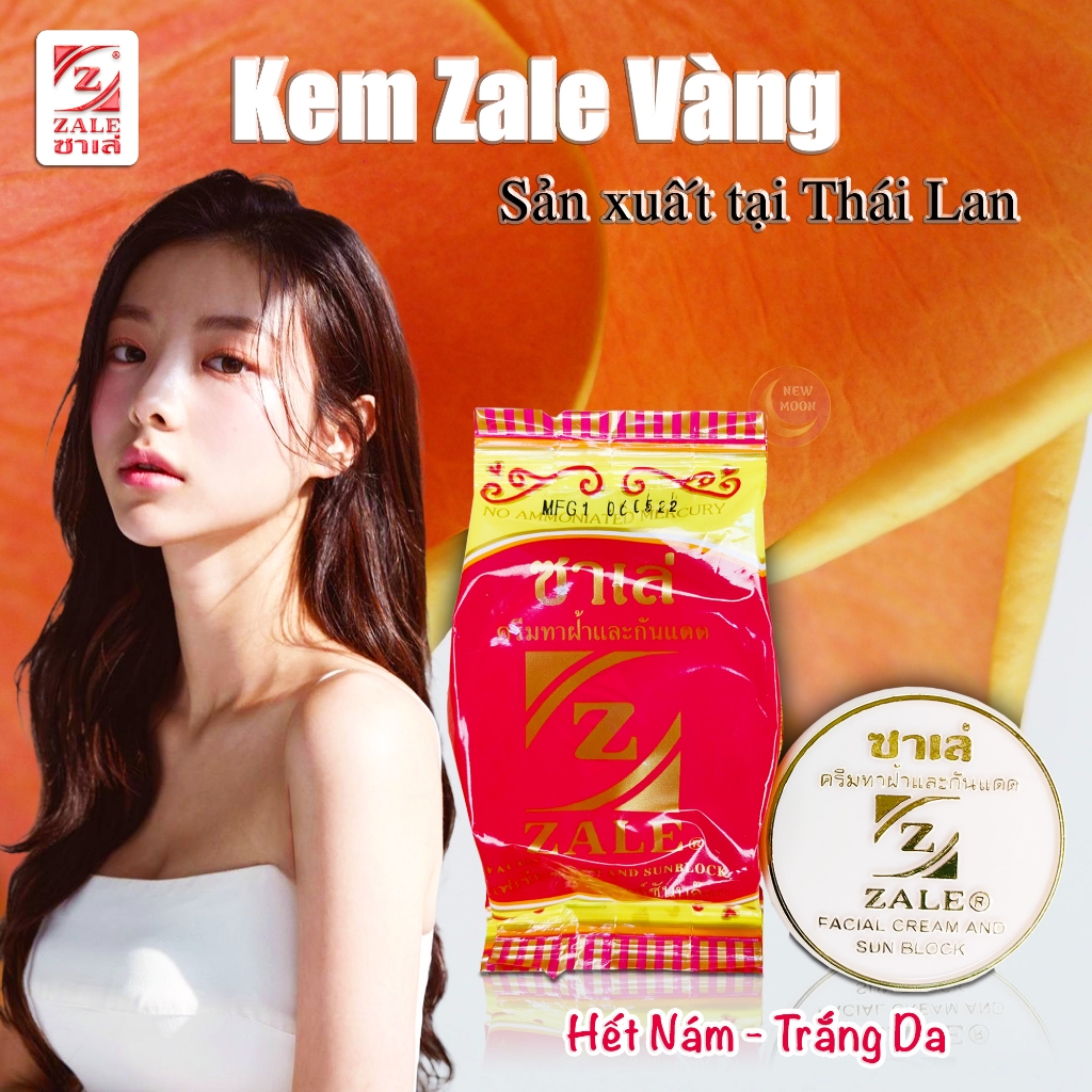 Kem chống nắng nén [ZALE THÁI] VÀNG sáp ong - Combo 10 hũ