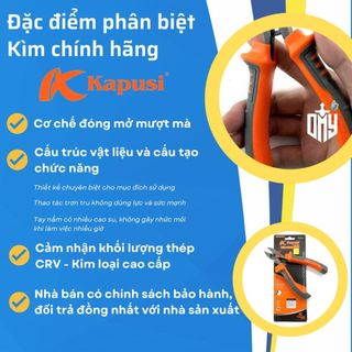 Kìm cắt cáp tổng hợp nhãn hiệu Kapusi Nhật Bản kềm cắt dây điện cao cấp