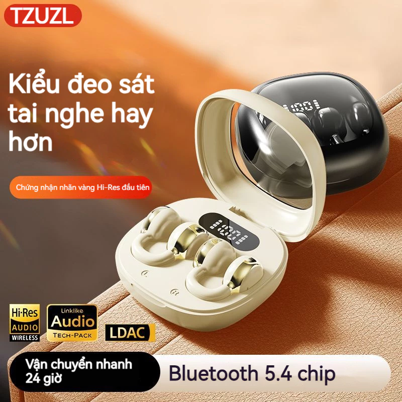 Kiểu đeo kẹp vành tai