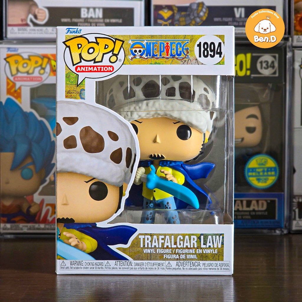 Funko Pop One Piece Trafalgar Law 1894 Hot Topic Exclusive