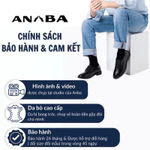 [CHÍNH HÃNG] Giày Tây Nam ANBA GTD01DV Da Bò Thật Cao Cấp Đế Cao Su Êm Chân Chống Trượt Trẻ Trung Bảo Hành 24 Tháng — ảnh 4