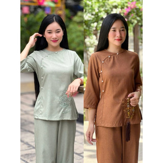 Tròn Cát Tường ẤnĐộ Cao Cấp Nữ # Quần Áo Đi Chùa