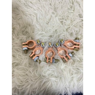 COMBO 10 đầu bọp bình ắc quy ĐỒNG ĐỎ, đầu bọc bình ắc quy dùng cho ô tô, xe tải hàng loại đẹp