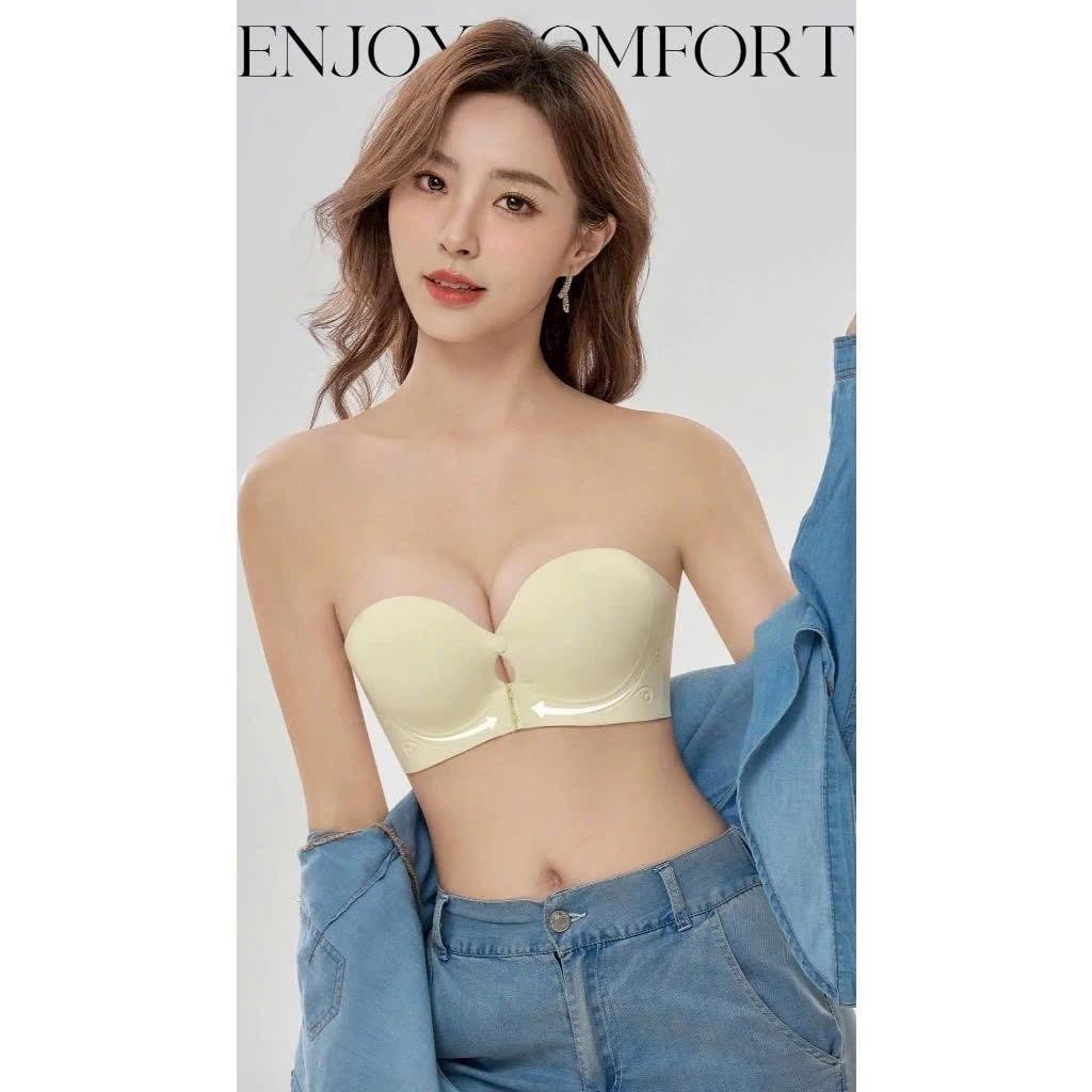 Áo Lót Su Cài Trước Nâng Ngực Không Gọng 947