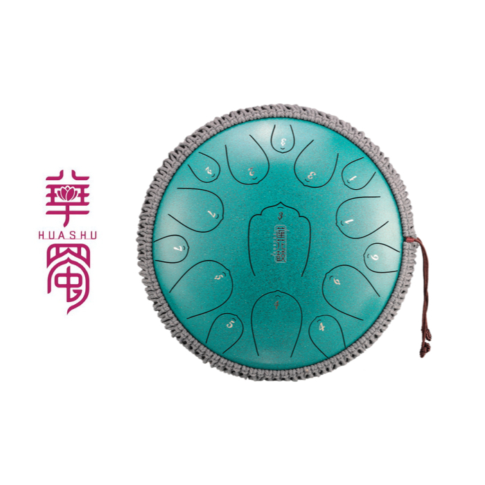 Trống không linh, Tank Drum, Lotus Steel Tongue Drum - Huashu THL15 ...
