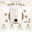Máy tiệt trùng hơi nước sấy khô điện tử Sumo 4 Plus- FB4922BK Fatz Baby