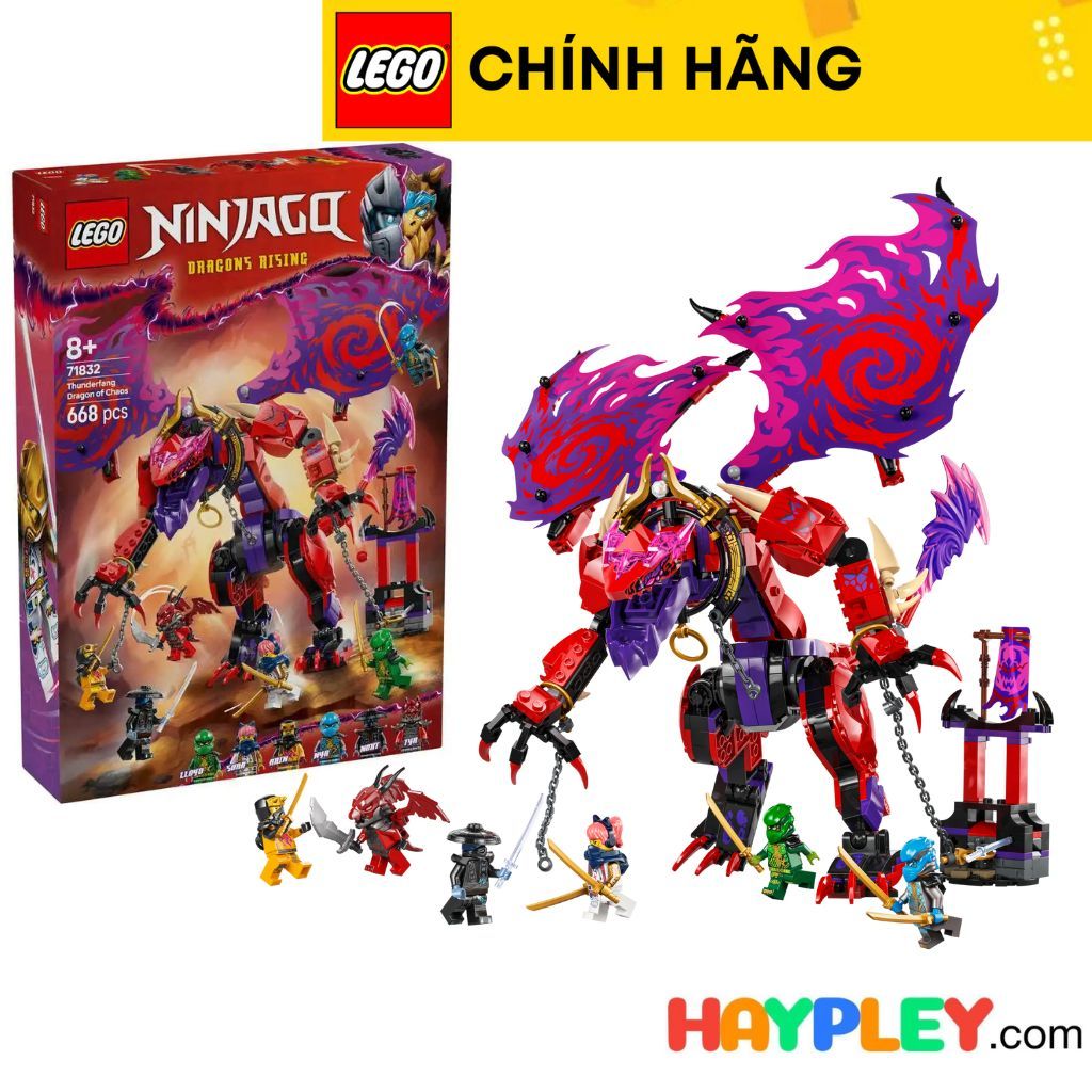 LEGO NINJAGO 71832 Rồng nanh sấm Thunderfang | Shopee Việt Nam