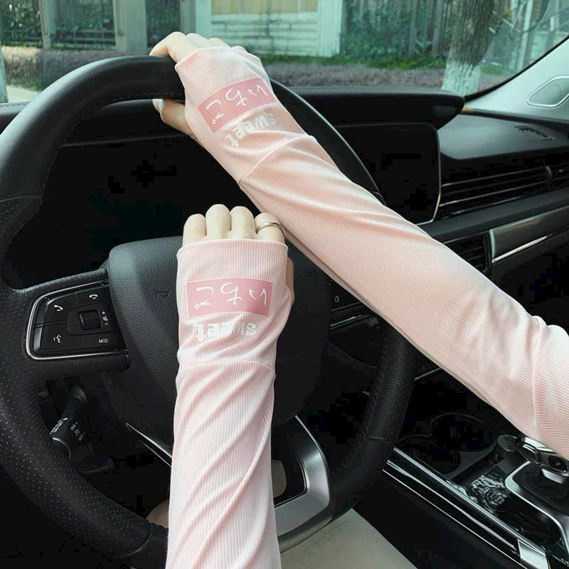 Găng Tay Chống Nắng chống Tia UV su Lạnh Sweet ot4