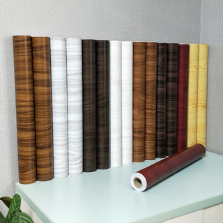 Decal giấy dán tường, dán tủ Vân gỗ khổ rộng 60cm chống nước mã QD01