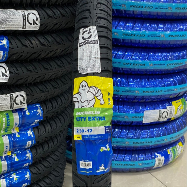 Vỏ có ruột Michelin City Extra 2.50-17 43P (220104) | Shopee Việt Nam