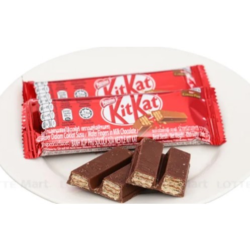 Socola KITKAT , Bánh Xốp Phủ Sô Cô La Kit Kat2, Gói 6 Thanh/ 10 Thanh ...