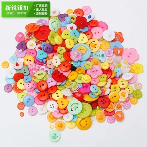 Nút áo cúc áo nhựa đủ màu, phụ kiện handmade( set 5 cái)