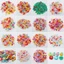 Nút áo cúc áo nhựa đủ màu, phụ kiện handmade( set 5 cái)