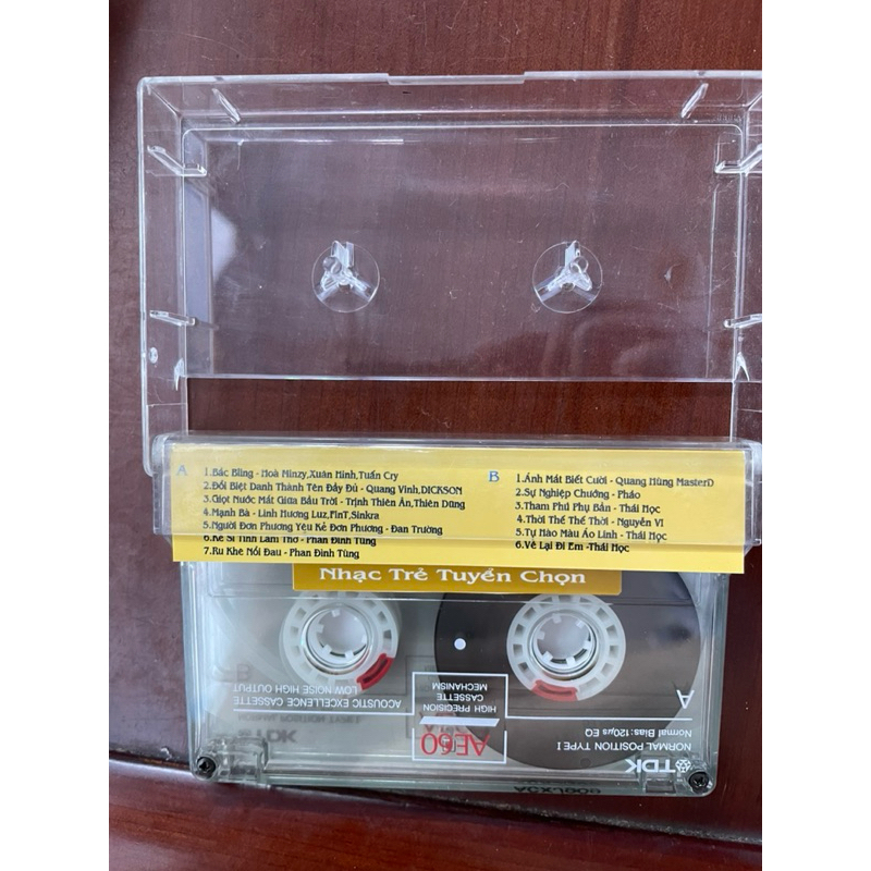 Băng Cassette Nhạc Trẻ Tuyển Chọn