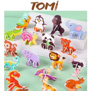 Set 30 Xếp Hình 3D Phát Triển Tư Duy Trí Tuệ Cho Bé TOMI 341
