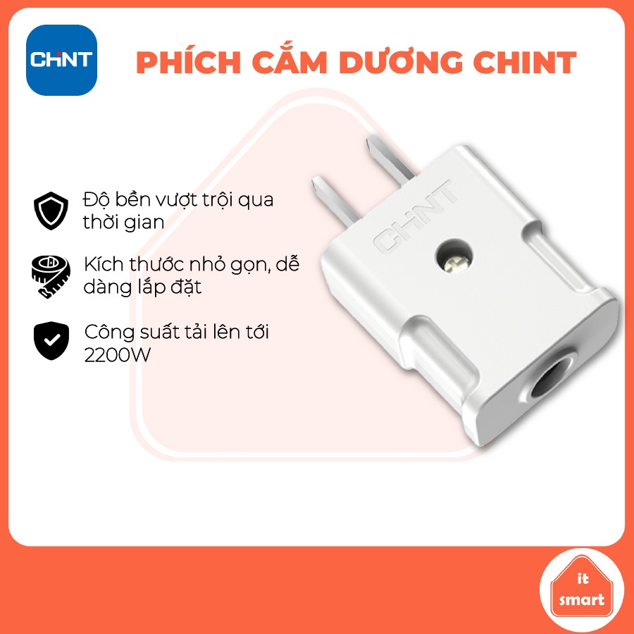 Phích dương Chint 10A
