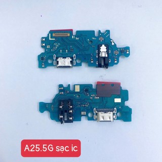 Cụm sạc samsung A25 5G, bản mạch sạc, bo sạc, dây cáp nguồn sạc, connector charge A256