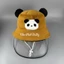 NÓN CHẮN GIÓ CẢN BỤI CON GẤU PANDA CHO TRẺ EM - MŨ CHẮN GIỌT BẮN CHO BÉ TRAI BÉ GÁI